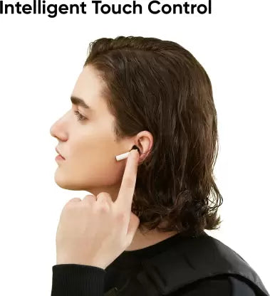 DIZO by realme TechLife GoPods with Active Noise Cancellation(ANC) Bluetooth Headset (Creme White, True Wireless) DIZO by realme TechLife GoPods with Active Noise Cancellation(ANC) Bluetooth Headset (Creme White, True Wireless)